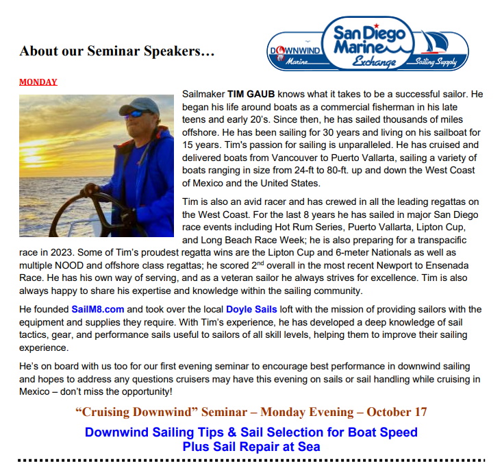 Events San Diego Marine Exchange