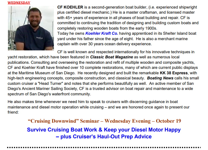 Events San Diego Marine Exchange