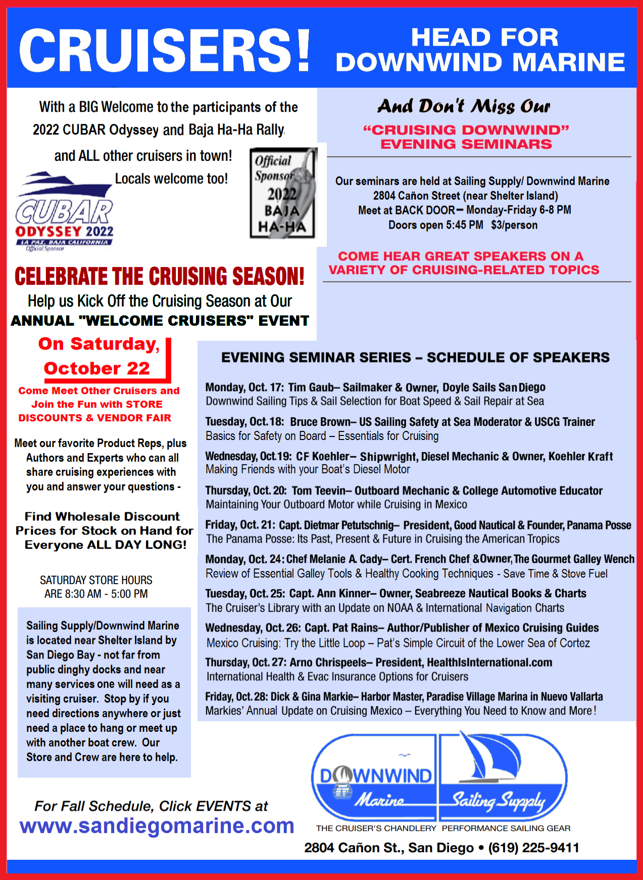 Events San Diego Marine Exchange